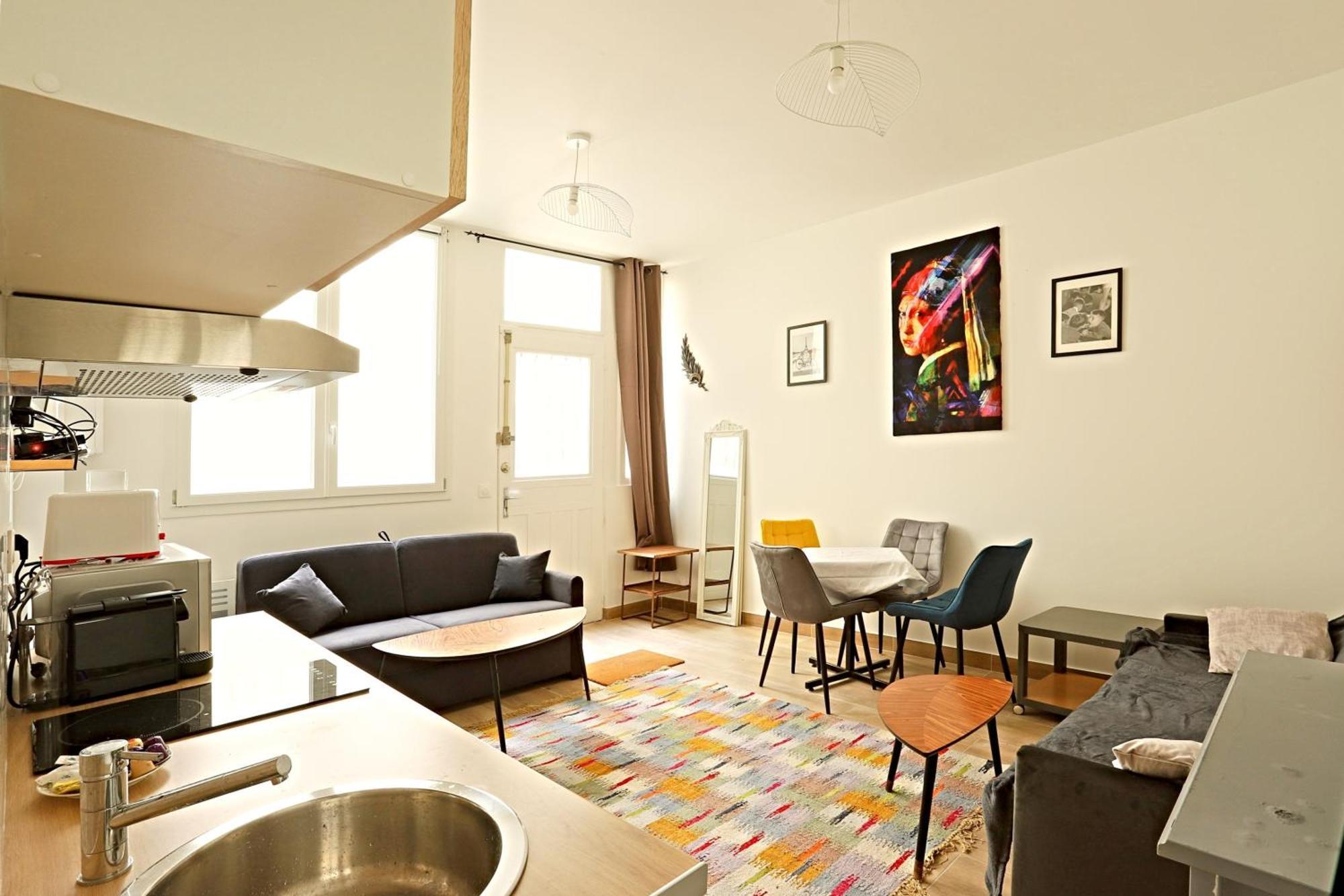 Loft Studio Marais Vertbois Paris Bagian luar foto